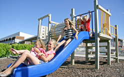 Oceans Resort Whitianga, Beachside Resort Facilities include childrens playground
